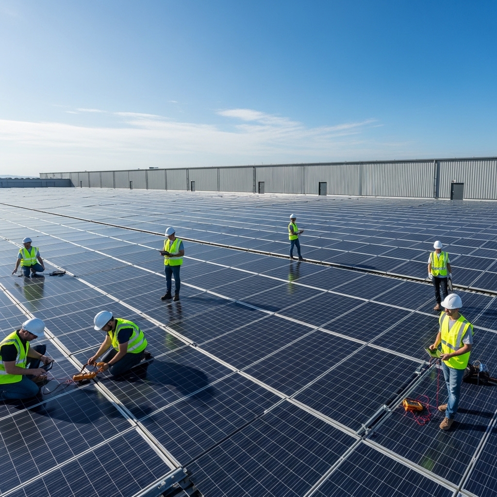 Commercial Industrial Solar Systems